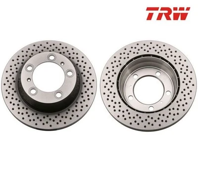 2 uds disco de freno TRW DF6298S para Porsche Boxster Cayman Foto 1 de 2