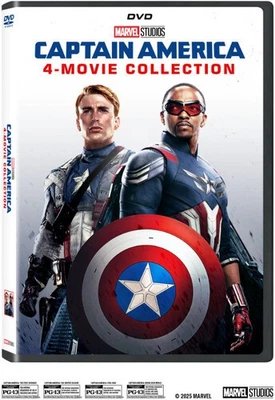 Captain America: 4-Movie Collection [Used Very Good DVD] Boxed Set - Image 1 of 4