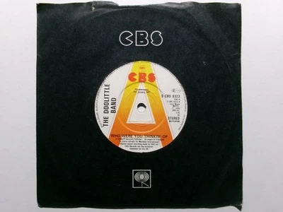 THE DOOLITTLE BAND WHO WERE YOU THINKIN OF CBS 9323 POP ROCK PROMO - Image 1 of 3
