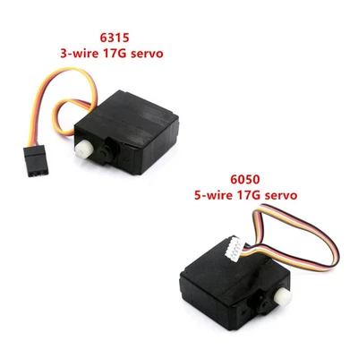 SCY 16101 16102 16103 16201 JJRC Q117 RC Car Parts:6050 6315 Servo Steering gear - Image 1 of 3