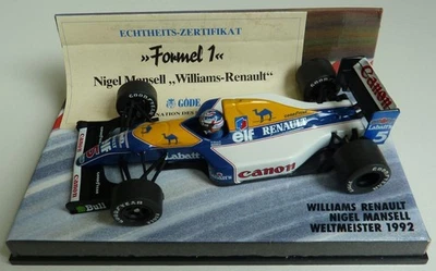 Minichamps 1:43 Williams Renault FW14B N. Mansell World Champion 1992 Göde Edit - Bild 1 von 2