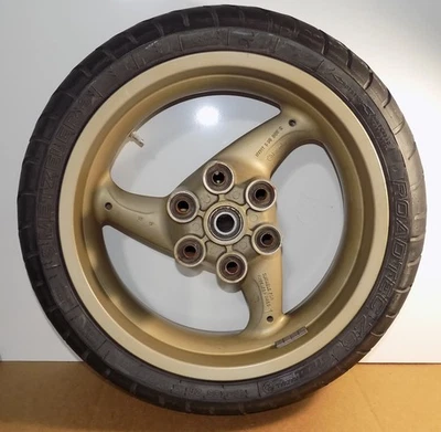 Brembo Rear Wheel Rim w/ Tire Ducati ST2 ST3 ST4 Monster 1000 900 800 695 5.5" - Image 1 of 4