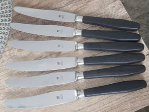 6 alte Messer mit Holzgriff  Solingen Zwillingswerk Zwilling ca. 24 cm - Bild 1 von 14