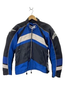 Alpinestars riders jacket motorcycle single rider L polyester Blue Used - Picture 1 of 6