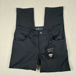 New Under 5'10 U-510 Mason Omni Stretch Performance Pants 30x26 5 Pocket Black - Picture 1 of 15