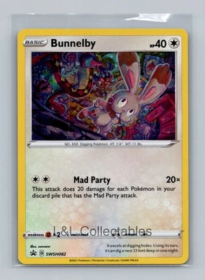 Bunnelby #SWSH082 Promo SWSH: Sword & Shield Promo Cards - Image 1 of 2