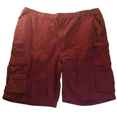 Pantalones Cortos Carga Boulder Creek Rojo Para Hombre Talla Grande 43 (Etiqueta 48) Y2k Streetwear Patinador Foto 1 de 4