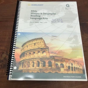 Sonlight World History Year 1 of 2 Instructor's Guide G 2015 Curriculum - Bild 1 von 6