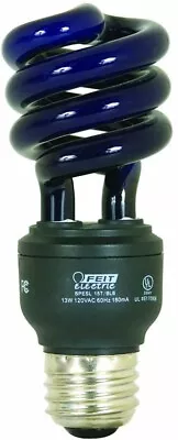 Feit Electric BPESL15T/BLB 13-Watt Compact Fluorescent Twist Bulb  BLACK LIGHT - Image 1 of 2
