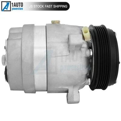 Compresor de aire acondicionado con embrague para Chevrolet Cavalier Pontiac Sunfire 1994-2002 Foto 1 de 4