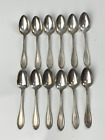 Antique Oneida Silver Extra Coin SilverPlate 3 LOT of 12 Teaspoons Silverplate C
