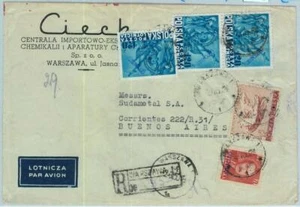 94172 - POLONIA - HISTORIA POSTAL - Michel # 619*3 embalaje original GROSZY en cubierta 1950 - Imagen 1 de 1