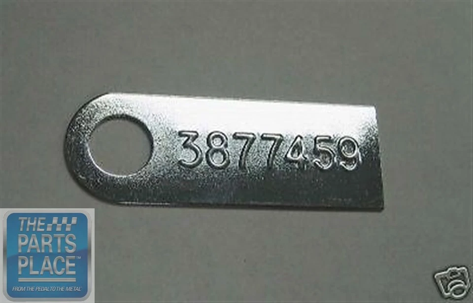 Etiqueta de transmissão 1966-67 Chevrolet Chevelle M-21 Muncie - 3877459 - Imagem 1 de 1