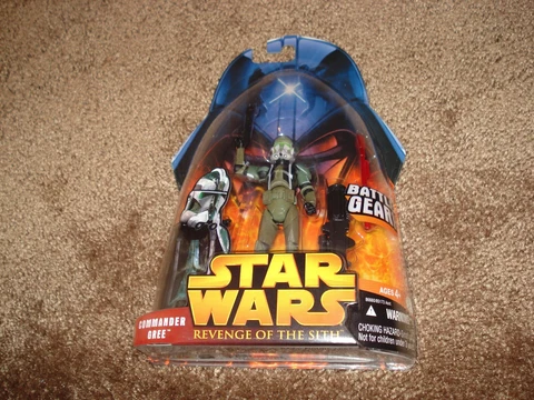 Star Wars Revenge Of The Sith Collection Commander Gree # 59 Hasbro 2005 Cover