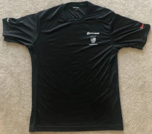 24 HR Hour Fitness SS Shirt Gym Small Size S Black Master Personal Trainer Rare - Picture 1 of 4