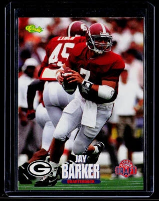 1995 Classic NFL Rookies #86 Jay Barker - Image 1 of 2
