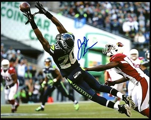 Jeremy Lane 8x10 Foto D handsigniert signed AUTO Seahawks SB XLVIII Champion  - Bild 1 von 1