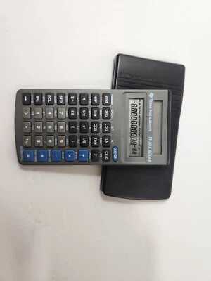 Texas Instruments Graphing Solar Calculator with manual - Image 1 of 4