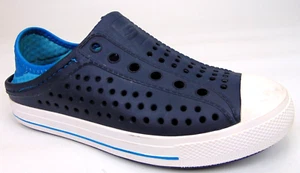 Skechers Guzman Steps-Aqua Surge Slip On Clog Shoes Kids Size 1.0 K, Navy - Picture 1 of 13