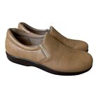 Sas Viva Tan Leather Slip On Loafers Tripad Comfort Tan Size 7.5 Narrow