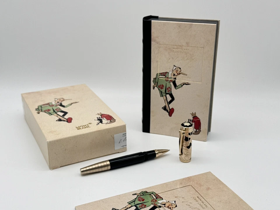 MONTBLANC LIMITED WRITERS EDITION CARLO COLLODI ROLLERBALL PEN NEW 100% GENUINE - Image 1 of 4