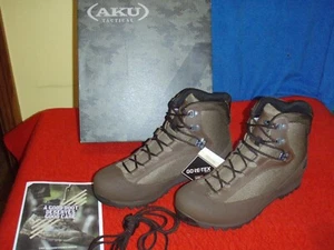 British Army Haix Combat High Liability Boots, 9L,Male,Brown,Gore-Tex. Brand New - Picture 1 of 14