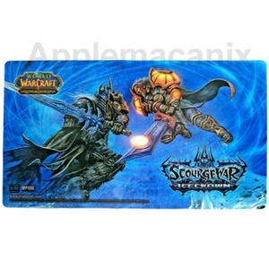 World of Warcraft WoW TCG ScourgeWar Icecrown Playmat Scourge War Lich King NEW - Picture 1 of 1
