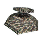 Hands Free UV Protection Head Umbrella Double Layer For Fishing Gardening Beach