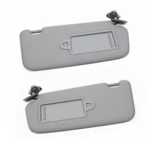 Left Passenger + Right Driver Side Sun Visor Grey For HYUNDAI ACCENT 2006-2009 - Picture 1 of 7