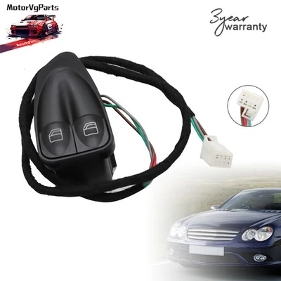 2308211351 For Mercedes-Benz R230 SL SL550 SL500 Power Left Door Window Switch Foto 1 de 4