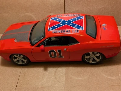 The DUKES OF HAZZARD 全新定制 06 道奇挑战者通用李 1: 18 压铸汽车 — 第 1/4 张图片