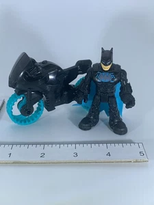 Fisher Price Imaginext DC Batman and Bike Motorcycle Batmobile Bike - Picture 1 of 4