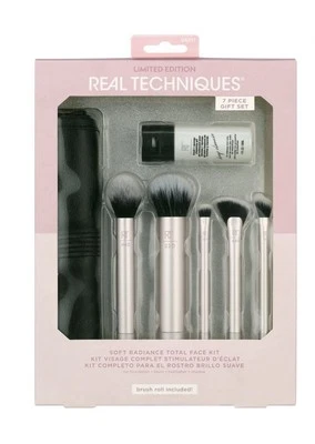 Kit facial total brillo suave edición limitada Real Techniques 7 piezas  Foto 1 de 4