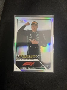2023 Topps Chrome Formula 1 #164 George Russell Refractor - Picture 1 of 1