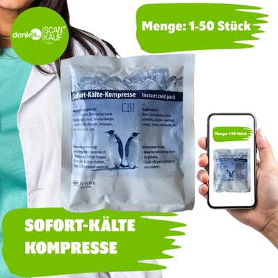 ASID BONZ GMBH Sofort-Kälte Kompresse PZN 03277274 13x15 cm 1-50 Stück KÄLTE PAD ASID BONZ