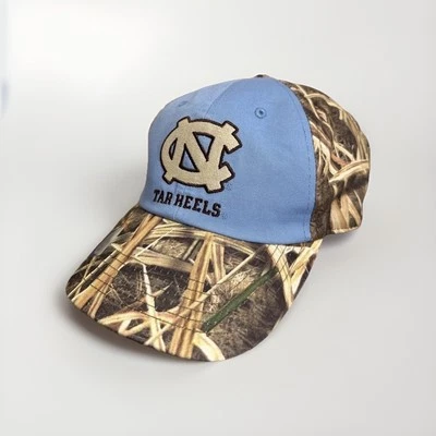 North Carolina Tar Heels Camouflage Hat/Cap - New with Tags - UNC Sports Camo - Image 1 of 3