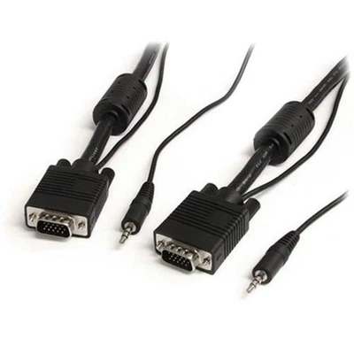 StarTech.com MXTHQMM5MA VGA (DB15) Koaxial-Videokabel mit Audio 3,5mm St/St 5m - Bild 1 von 3