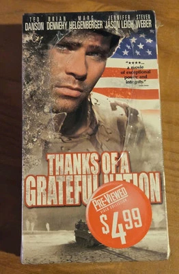 Thanks of a Grateful Nation VHS, 1999 Ted Danson Vguc - Image 1 of 4