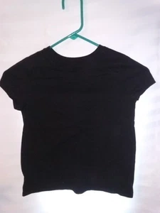Pre Owned Kids Girls T Shirt Size Medium 8 Color Black By Cat & Jack - Picture 1 of 2