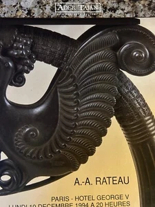 Catalogue vente Armand Albert Rateau/Neuf - Photo 1/5