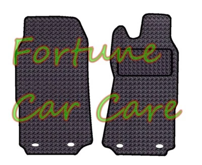 FOR FORD TRANSIT 2010-2014 2 Pcs TAILORED RUBBER MATS in 3MM & 5MM THICKNESS - Image 1 of 4