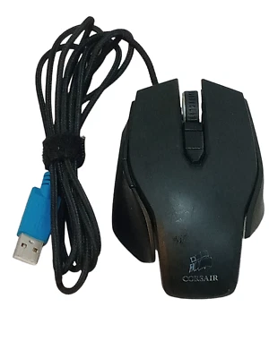 Mouse para jogos Corsair CH-9000001-NA Vengeance M60 USB com fio 8 botões | Funcionando - Imagem 1 de 4