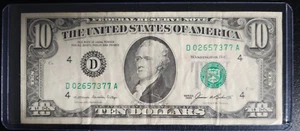 1985 $10 Federal Reserve Note Crisp Cleveland Ohio - Picture 1 of 2