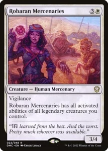 Robaran Mercenaries (022) Dominaria United Commander DMC MTG Magic - Imagen 1 de 1