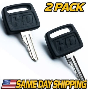 (2 pk) Ignition Key fits John Deere F911 F912 F915 F925 F932 F935 F1145 ZTrak - Picture 1 of 5