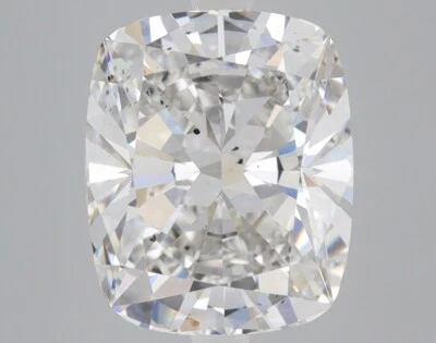 Lab Grown 5.10 Ct CUSHION Cut IGI Certified CVD Diamond G Color SI1 Clarity - Image 1 of 4
