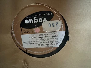 SONNY THOMPSON real real fine 78 RPM VOGUE FRANCE V3194 Jazz - Picture 1 of 2