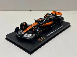 McLaren Mercedes F1 MCL60 Lando Norris 1:43 1/43 Model Vitrine Helm Case #4 - Picture 1 of 5