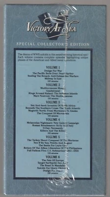 Victory at Sea Special Collectors Prepack VHS 6-Tape Set new sealed - Image 1 of 3