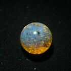 Bead Blue Dominican Amber Authentic Natural Gem Stone 15.41 mm (2.0 g)d988